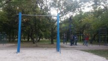 Площадка для воркаута в городе Запорожье №1815 Средняя Современная фото