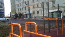 Площадка для воркаута в городе Поронайск №7529 Средняя Хомуты фото