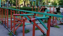 Площадка для воркаута в городе Зеленоградск №8566 Средняя Советская фото