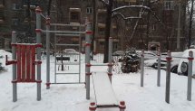 Площадка для воркаута в городе Москва №9305 Маленькая Хомуты фото