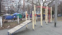 Площадка для воркаута в городе Киев №9453 Большая Современная фото
