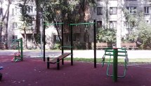 Площадка для воркаута в городе Алматы №10207 Маленькая Хомуты фото