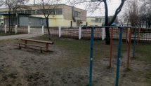 Площадка для воркаута в городе Комсомольск №10477 Маленькая Советская фото