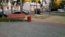 Площадка для воркаута в городе Серов №10948 Маленькая Хомуты фото