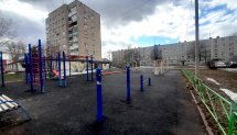 Площадка для воркаута в городе Сергиев Посад №12776 Средняя Хомуты фото