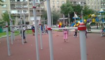 Площадка для воркаута в городе Москва №1669 Средняя Хомуты фото
