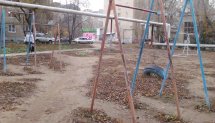 Площадка для воркаута в городе Энгельс №4567 Маленькая Советская фото