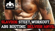 Slavdog Street WorkOut: Abs Routine - Delvish anvil