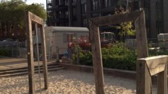 Площадка для воркаута в городе Дюссельдорф №3807 Маленькая Советская фото