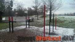 Площадка для воркаута в городе Карлсруэ №3725 Маленькая Современная фото