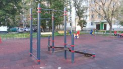 Площадка для воркаута в городе Москва №4304 Маленькая Хомуты фото