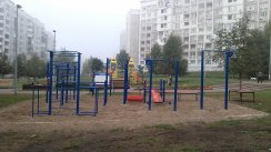 Площадка для воркаута в городе Новокузнецк №5602 Маленькая Хомуты фото