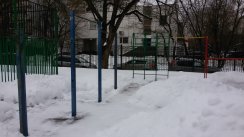 Площадка для воркаута в городе Москва №4929 Средняя Современная фото