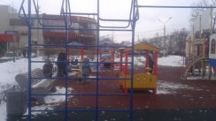 Площадка для воркаута в городе Егорьевск №5027 Маленькая Современная фото