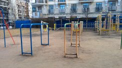 Площадка для воркаута в городе Санкт-Петербург №6549 Средняя Современная фото