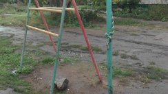 Площадка для воркаута в городе Омск №7519 Маленькая Современная фото
