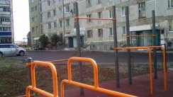Площадка для воркаута в городе Поронайск №7529 Средняя Хомуты фото