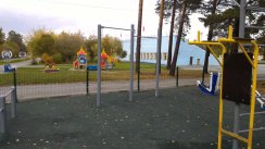 Площадка для воркаута в городе Снежинск №7598 Маленькая Современная фото