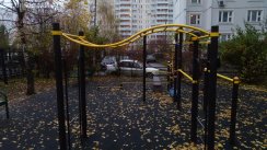 Площадка для воркаута в городе Москва №7880 Маленькая Хомуты фото