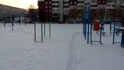 Площадка для воркаута в городе Кемерово №7959 Средняя Современная фото