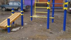 Площадка для воркаута в городе Рыбинск №8369 Маленькая Современная фото
