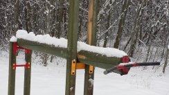 Площадка для воркаута в городе Силламяэ №9293 Средняя Современная фото