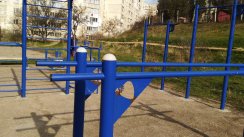 Площадка для воркаута в городе Севастополь №9361 Средняя Современная фото