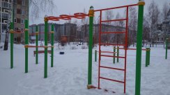 Площадка для воркаута в городе Ижевск №9380 Средняя Хомуты фото