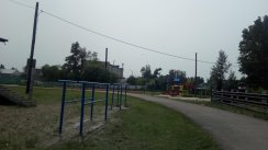 Площадка для воркаута в городе Чита №8753 Средняя Современная фото