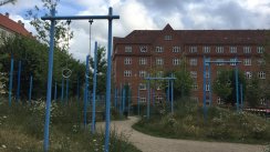 Площадка для воркаута в городе Копенгаген №9940 Большая Современная фото