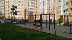 Площадка для воркаута в городе Одесса №9949 Средняя Современная фото