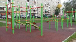 Площадка для воркаута в городе Уфа №9624 Средняя Хомуты фото