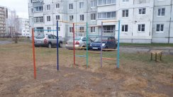 Площадка для воркаута в городе Шарыпово №10335 Маленькая Советская фото