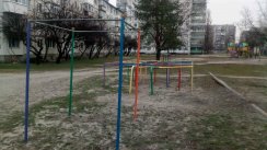 Площадка для воркаута в городе Комсомольск №10454 Маленькая Советская фото