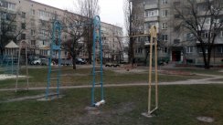 Площадка для воркаута в городе Комсомольск №10458 Маленькая Советская фото