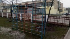 Площадка для воркаута в городе Комсомольск №10477 Маленькая Советская фото