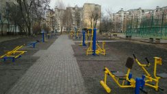Площадка для воркаута в городе Житомир №10528 Средняя Хомуты фото