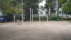 Площадка для воркаута в городе Астрахань №10579 Маленькая Хомуты фото