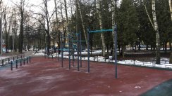 Площадка для воркаута в городе Дедовск №10600 Средняя Хомуты фото