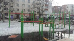 Площадка для воркаута в городе Уфа №10628 Средняя Хомуты фото