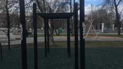 Площадка для воркаута в городе Челябинск №10673 Средняя Современная фото
