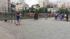 Площадка для воркаута в городе Барнаул №10751 Средняя Советская фото