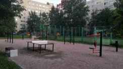 Площадка для воркаута в городе Санкт-Петербург №10854 Маленькая Хомуты фото