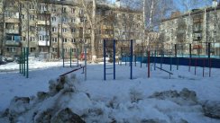 Площадка для воркаута в городе Нижний Новгород №11304 Средняя Современная фото