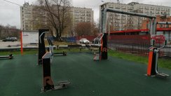 Площадка для воркаута в городе Нижний Новгород №11632 Средняя Современная фото