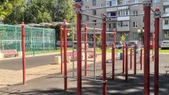 Площадка для воркаута в городе Кубинка №12477 Средняя Хомуты фото