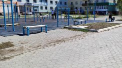 Площадка для воркаута в городе Кокшетау №12798 Средняя Современная фото