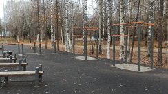 Площадка для воркаута в городе Ухта №13013 Средняя Хомуты фото