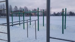 Площадка для воркаута в городе Микунь №13030 Маленькая Советская фото