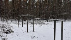 Площадка для воркаута в городе Жуковский №13086 Маленькая Советская фото